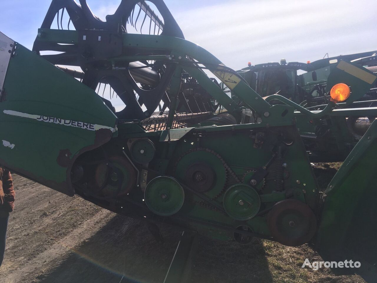 heder recoltare grâu John Deere 625R