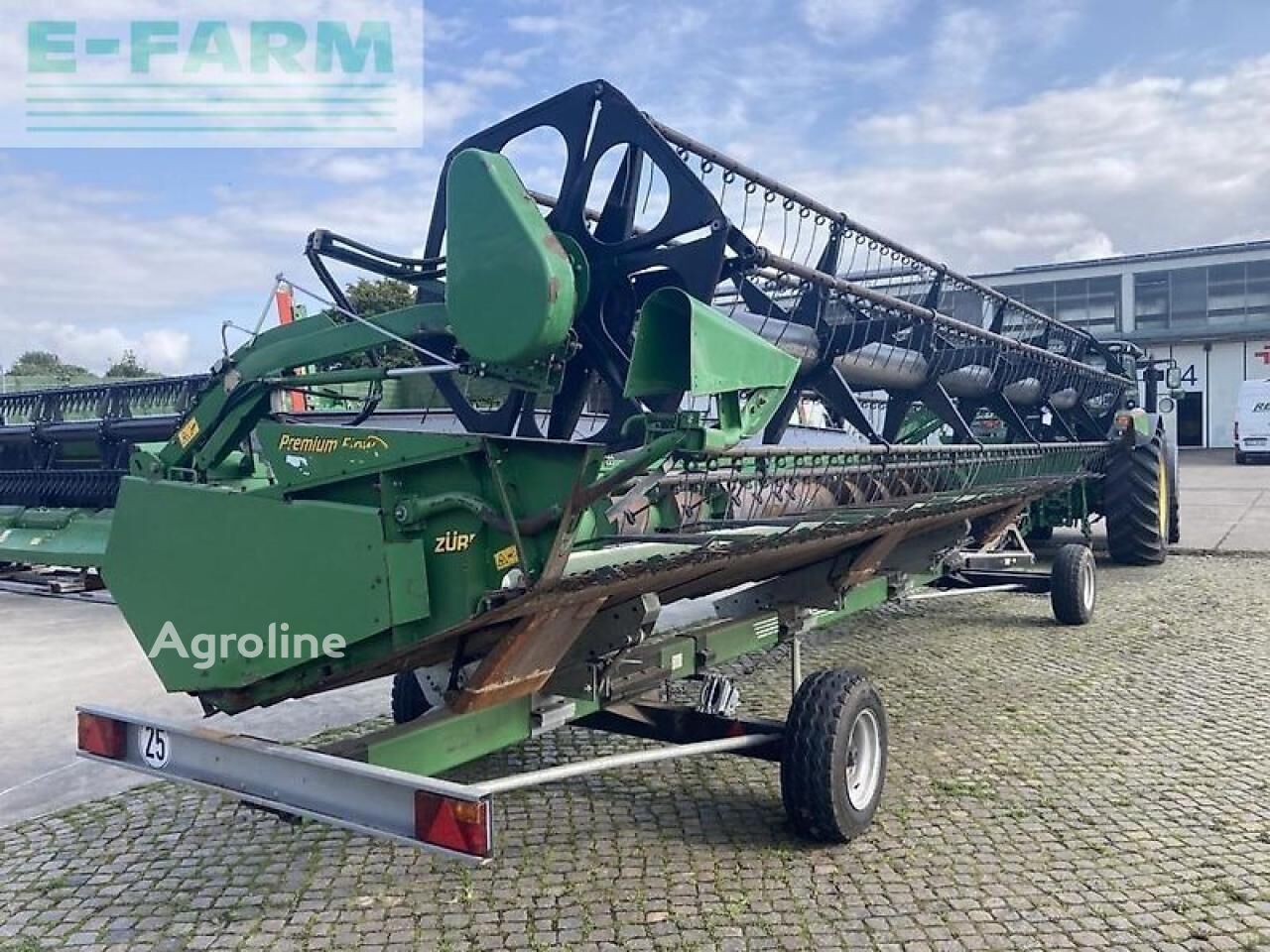 Barre de coupe à céréales Zürn premuim-flow 625 - Agroline