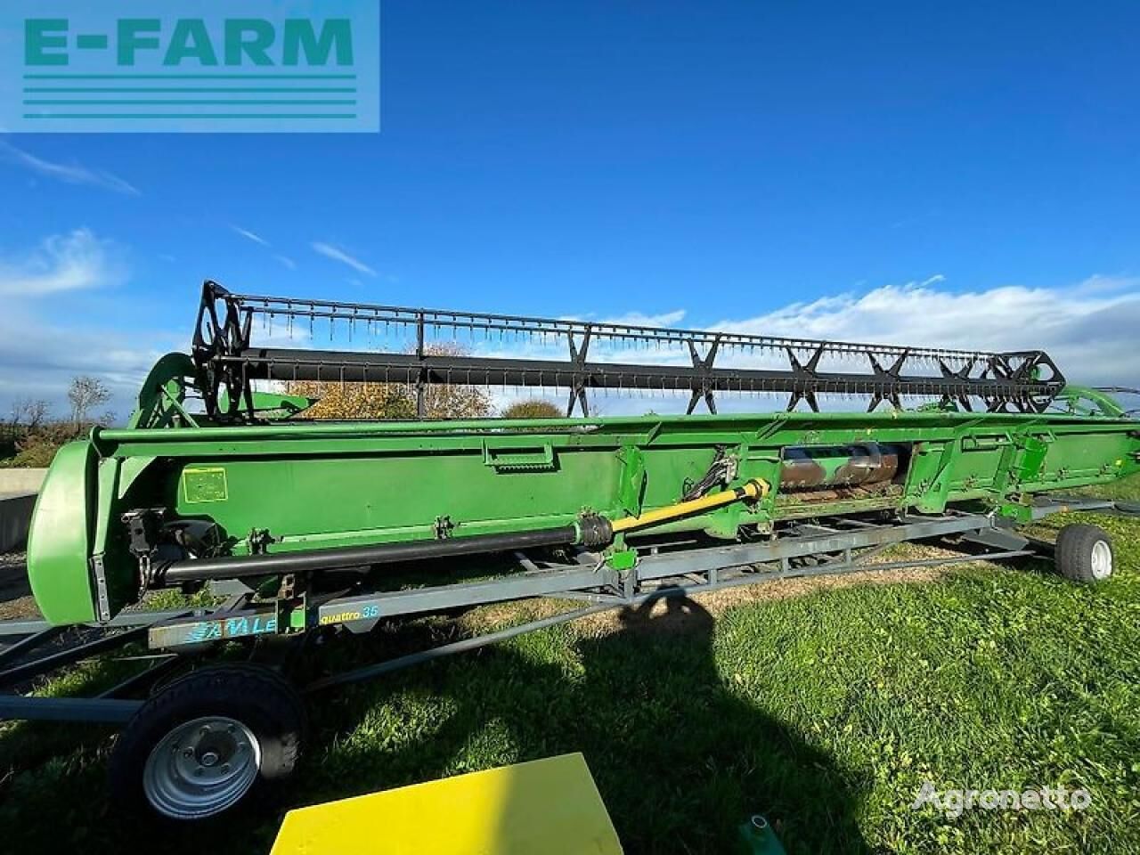 barre de coupe à céréales premiumflow 635pf 10,7m mit sww