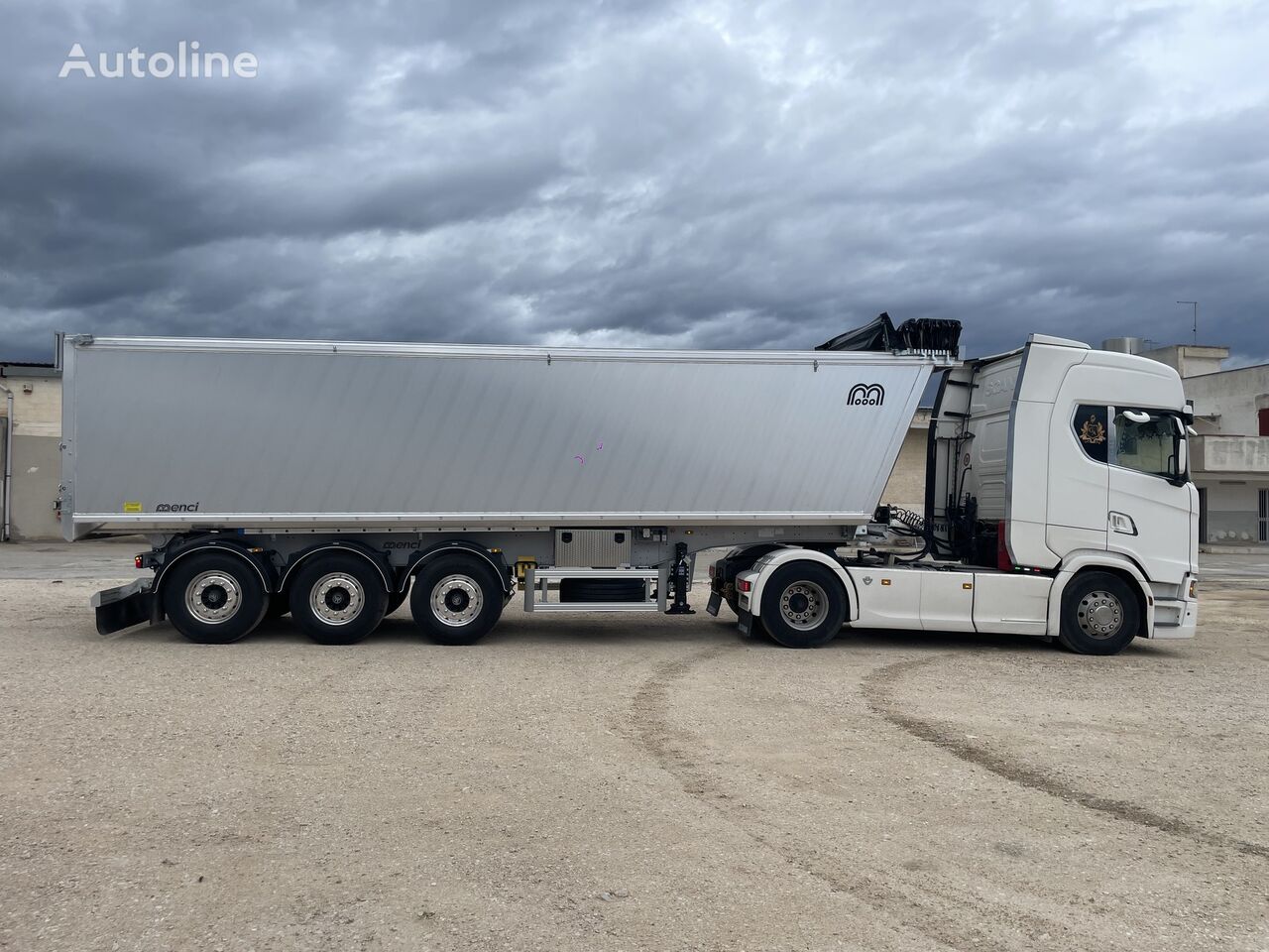 Naujas puspriekabė grūdams vežti Menci 54 m3  |  Pid zamovlennia - Autoline