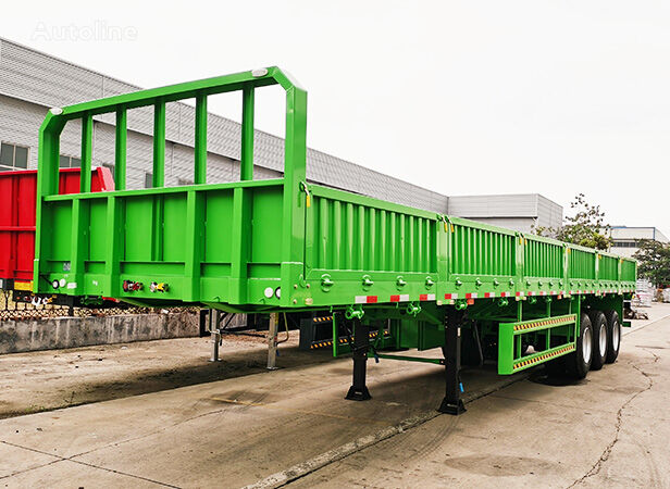 nova Titan 3 Axles Side Wall Trailers for Sale Manufacturers in Nigeria  poluprikolica za prijevoz zrna