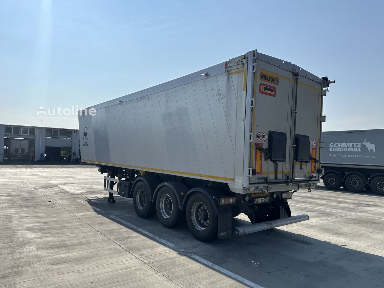 Semi-trailer truck pengangkut biji-bijian Wielton NW dijual | Autoline ID Semi-trailer truck pengangkut biji-bijian Wielton NW - Autoline