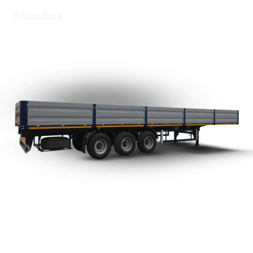 new Polupritsep-platforma NPM 2513 (bortovoy) grain semi-trailer