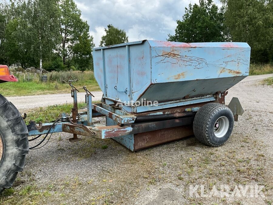 Överum Container System graantruck aanhanger