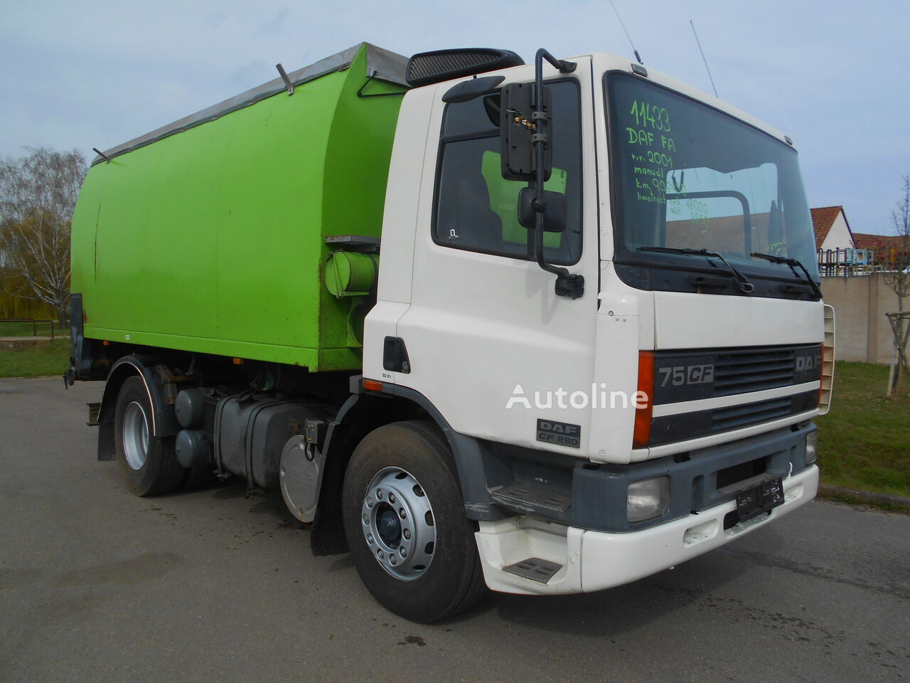 camion pour transport de céréales DAF FA 75CF