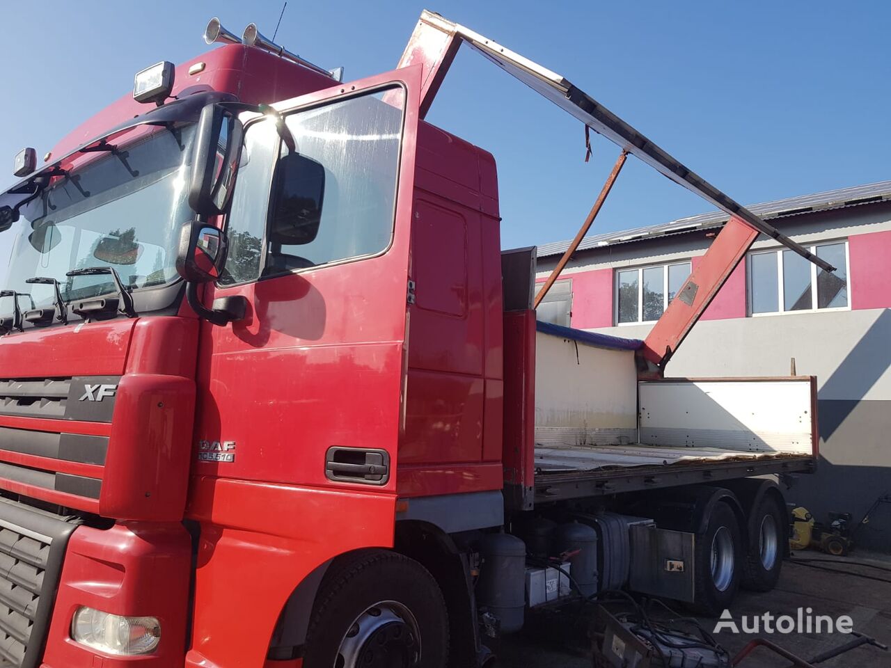 grūdovežis sunkvežimis DAF XF 105.510