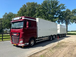 DAF XF 460 FAN 6x2 + trailer, walking floor NL truck! camión para transporte de grano