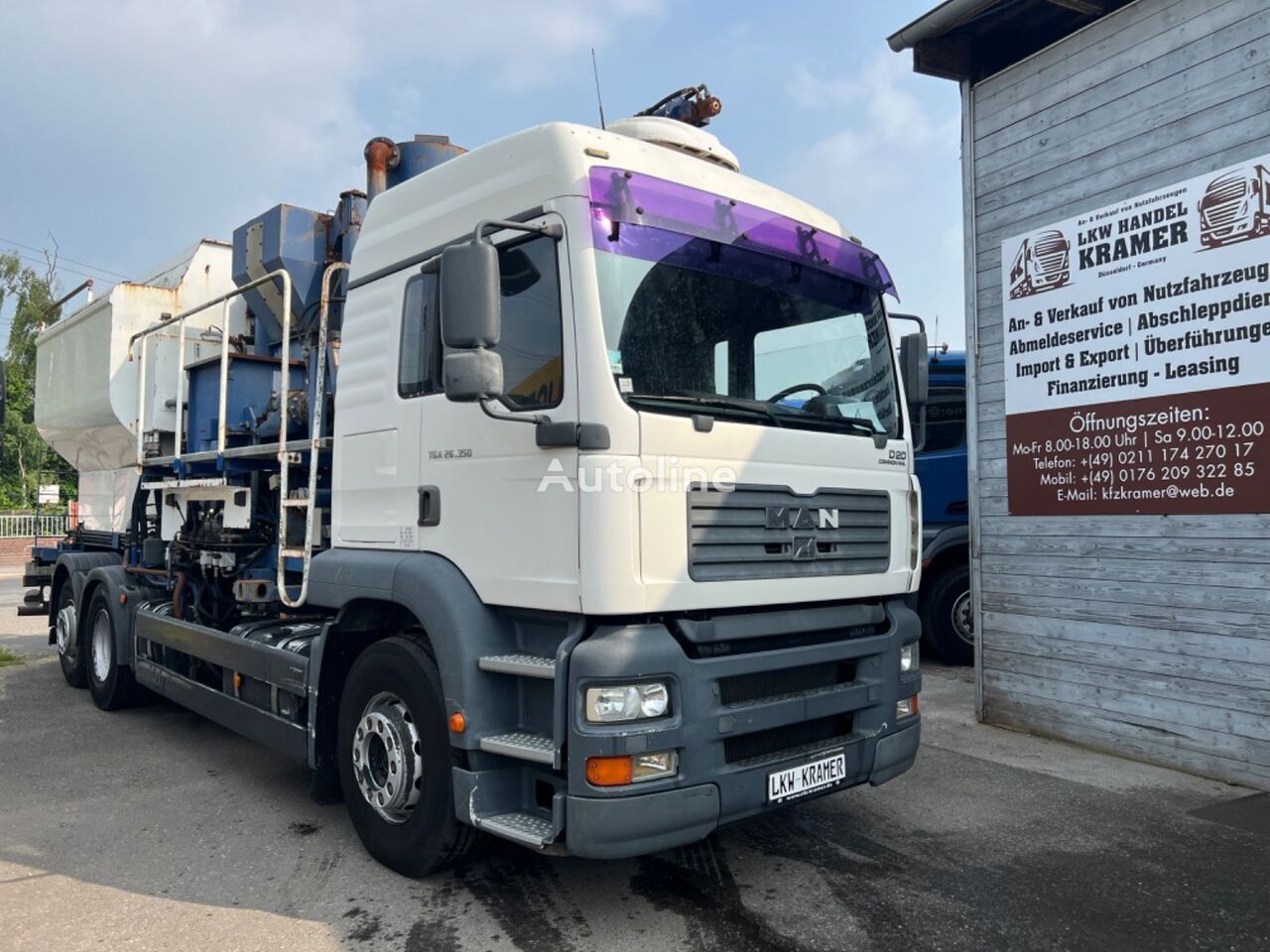 camion pour transport de céréales MAN TGA 26.350