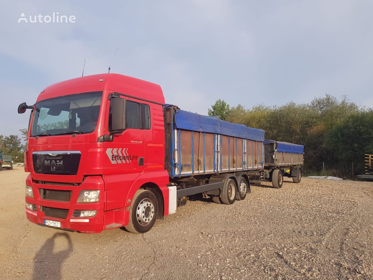 camion pour transport de céréales MAN TGX 26.440