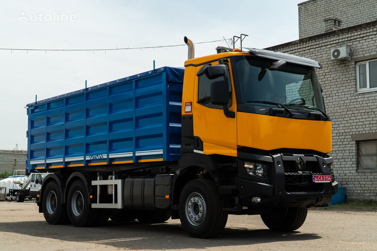 jauns Renault K kravas automašīna graudu pārvadāšanai