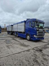 зерновоз Scania R450 + прицеп зерновоз