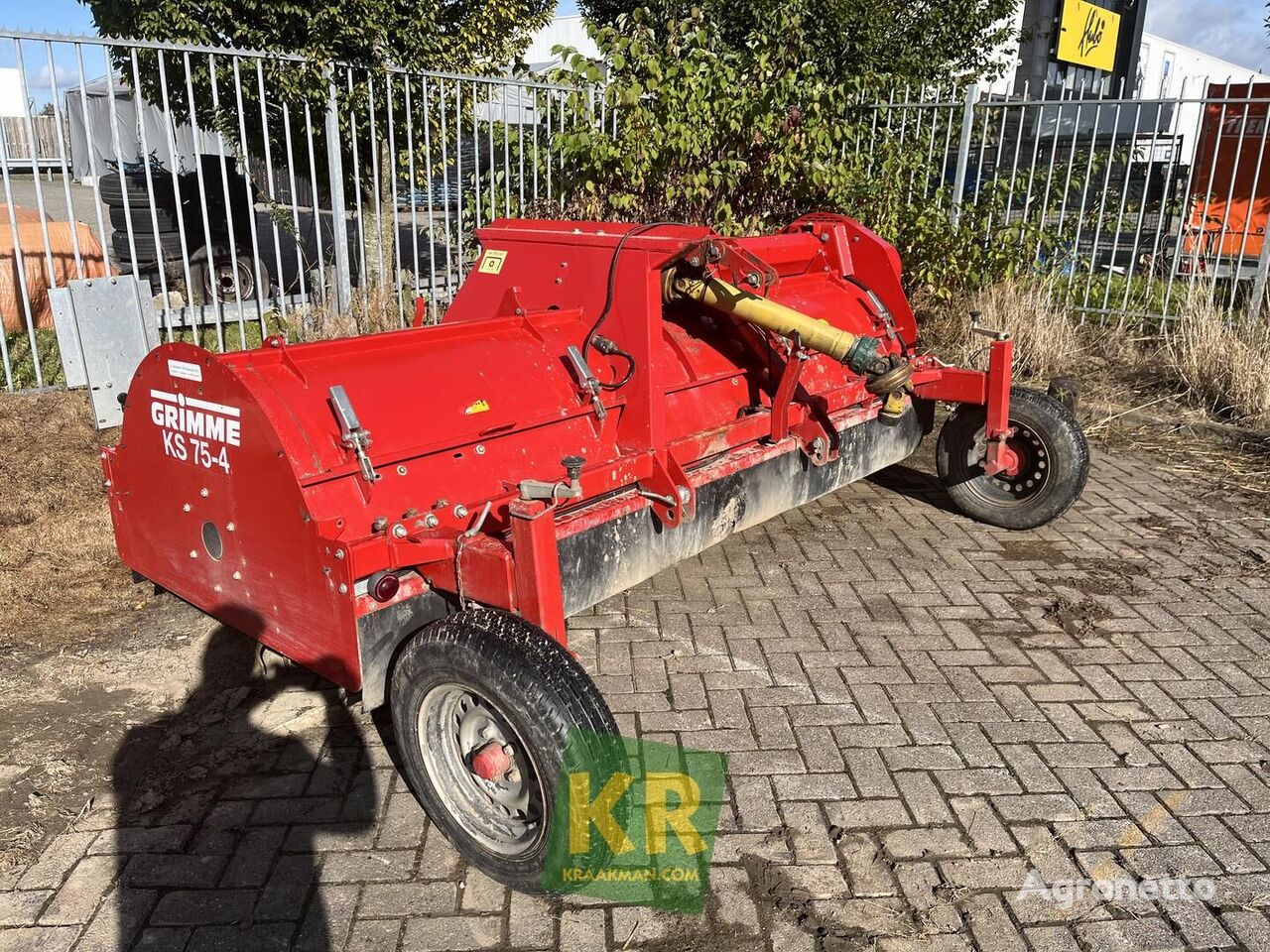 Grimme KS 75-4 desbrozadora de patatas