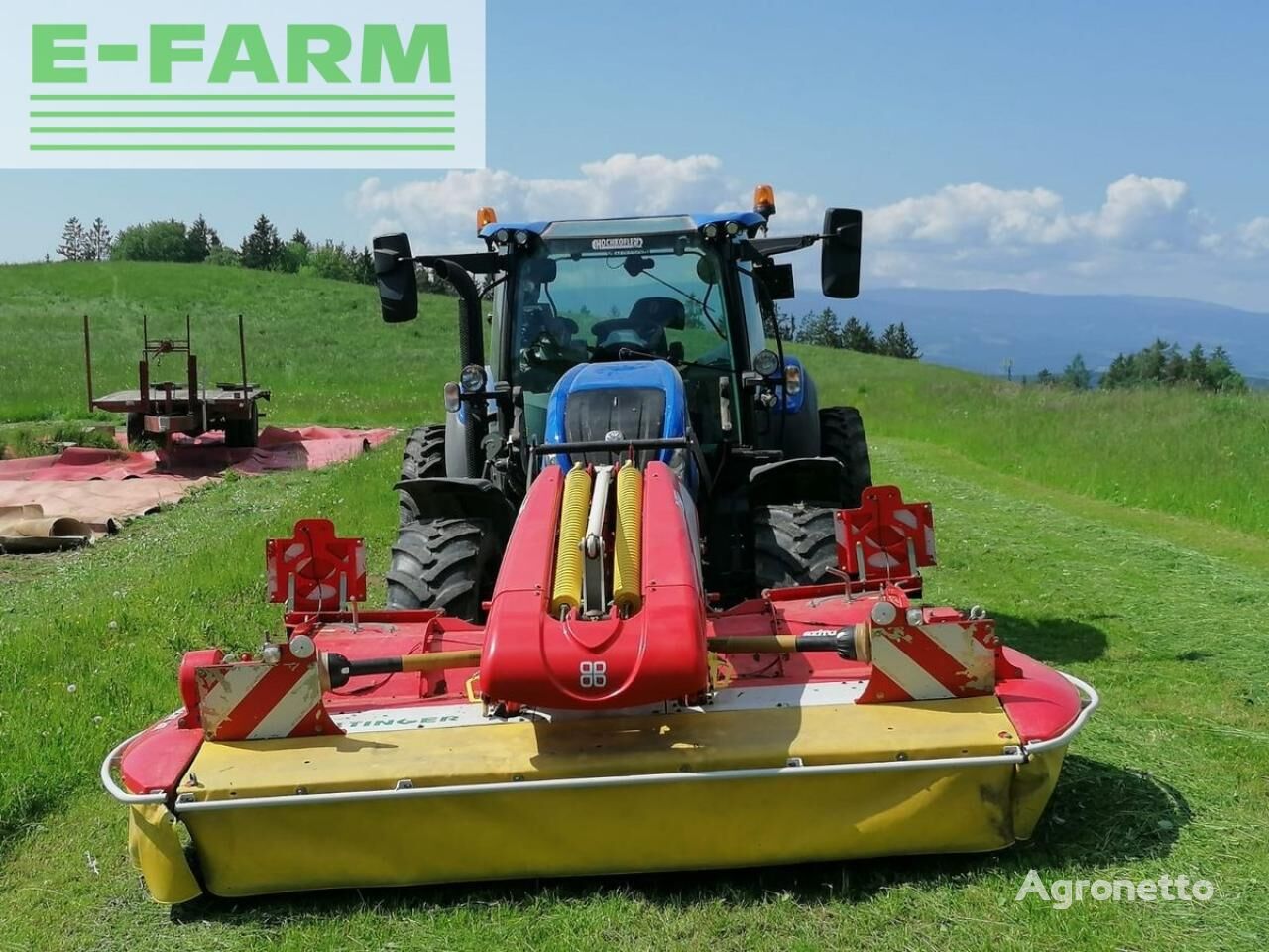 novacat alphamotion 301 mit aufbereiter mower-conditioner