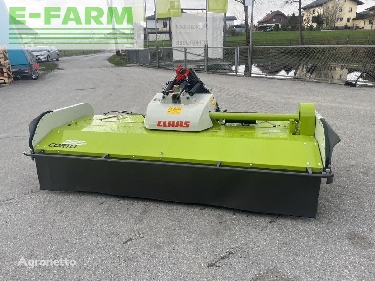 Claas corto 285f segadora rotativa