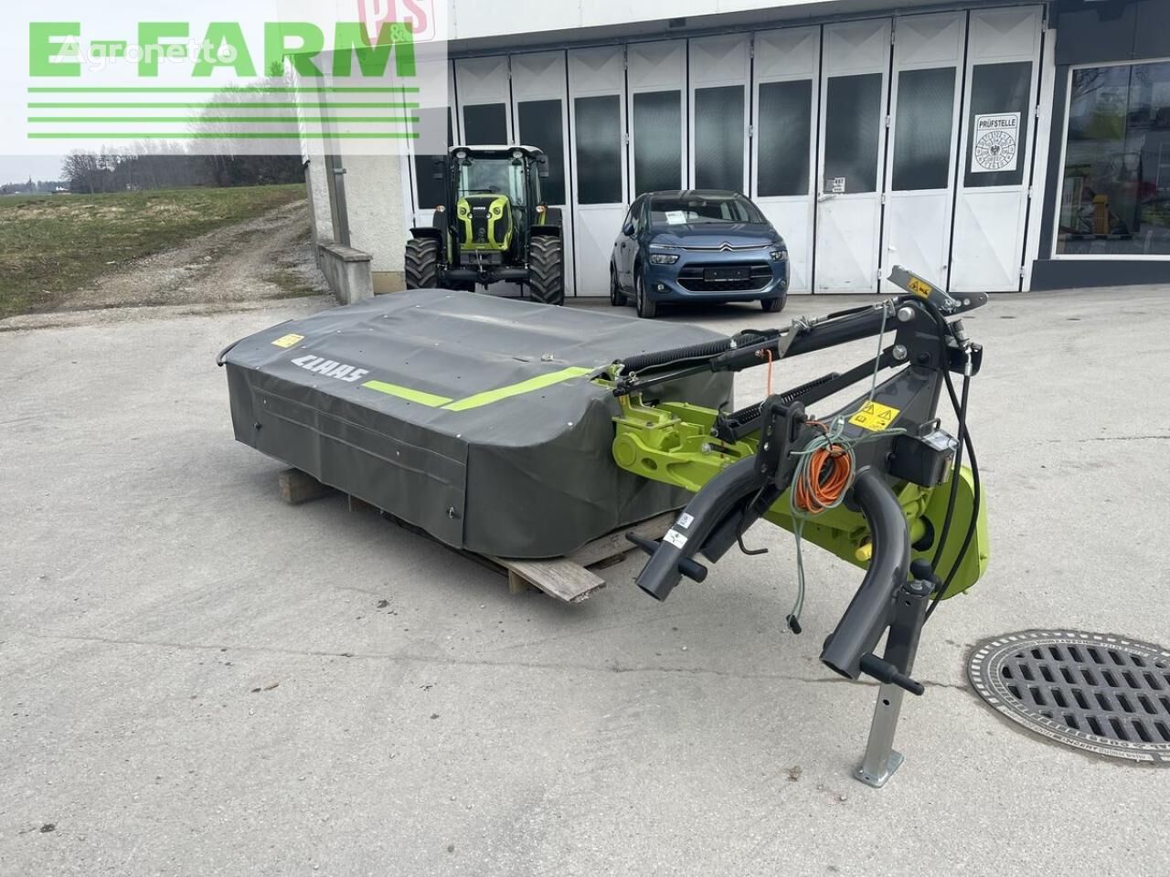 Claas disco 24 rotācijas pļaujmašīna