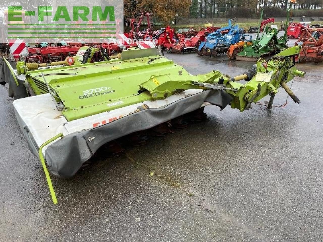 Claas disco 2700c segadora rotativa