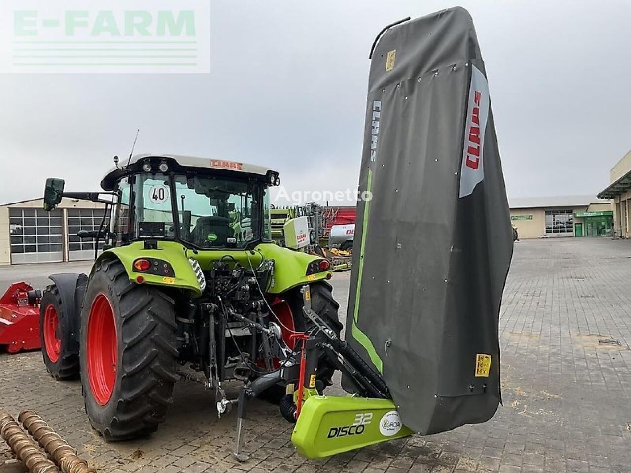 Claas disco 32 segadora rotativa