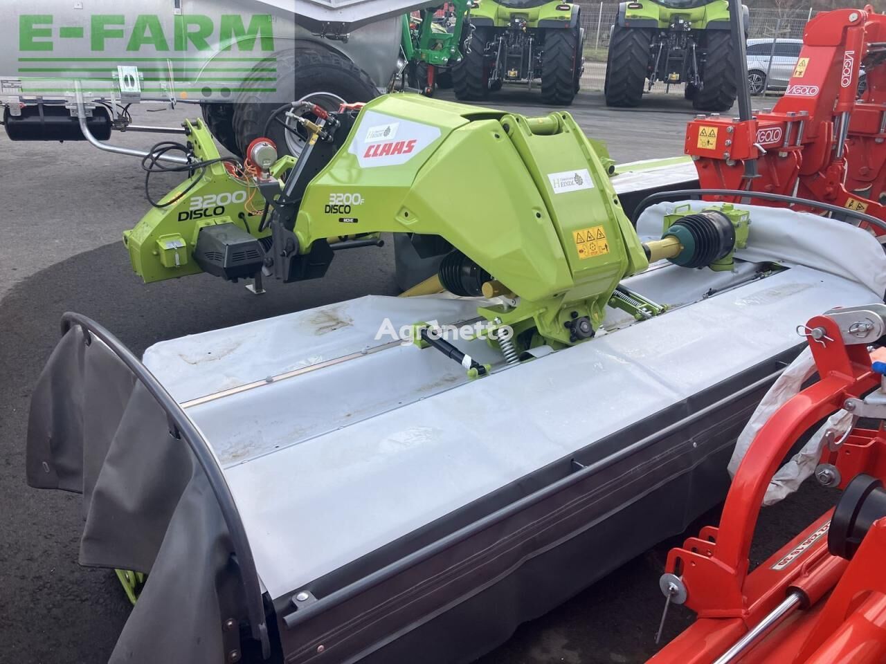 Claas disco 3200f move segadora rotativa