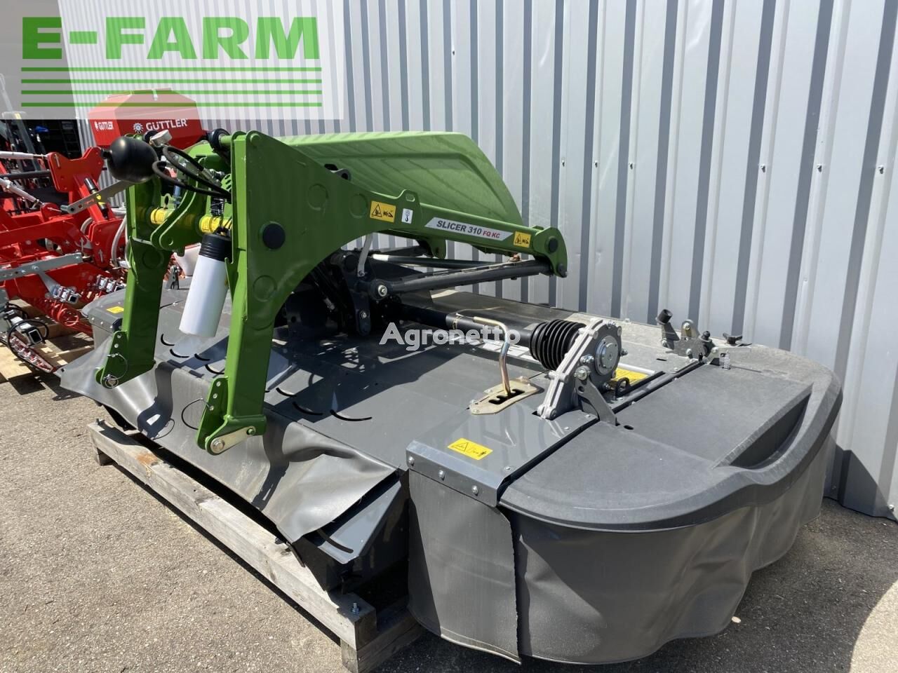 Fendt slicer 310 fq-kc döner biçme makinesi