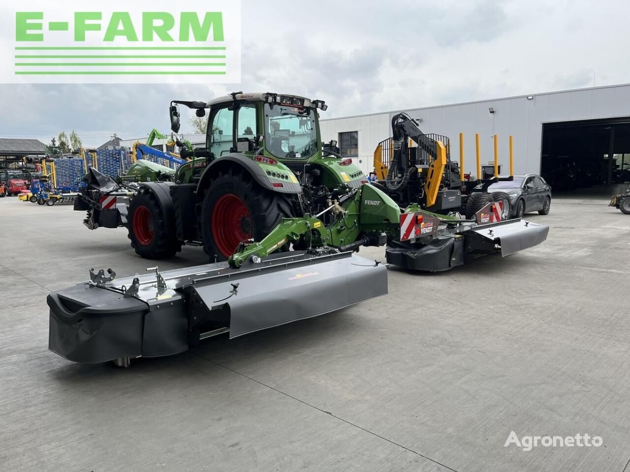 Fendt slicer 860 kc rotary mower