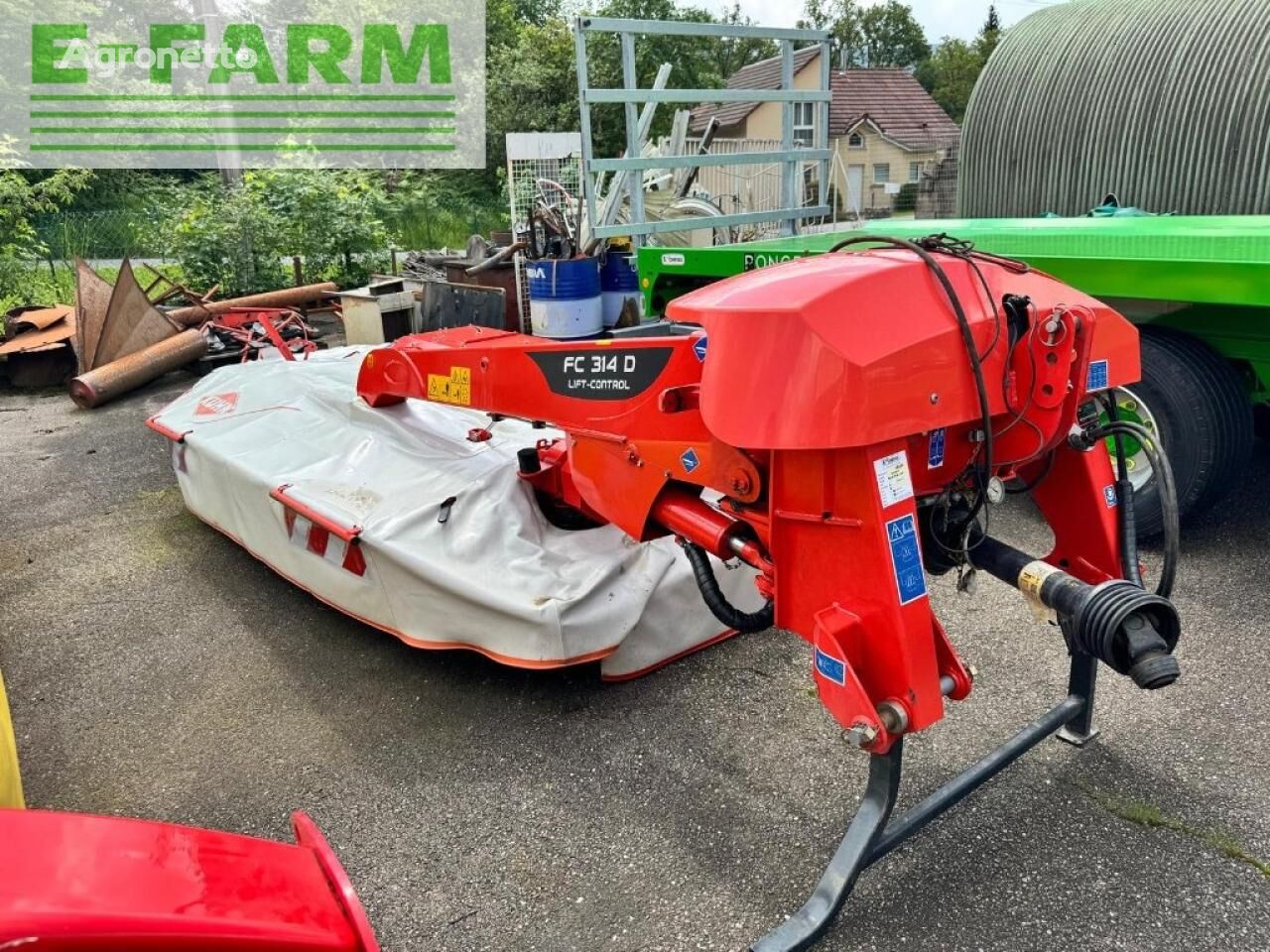 Kuhn fc 314 d-ff rotary mower