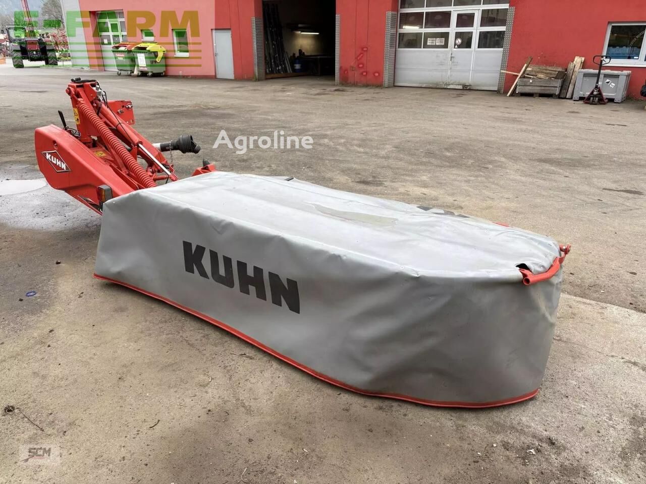 Роторная косилка Kuhn gmd 240 - Agroline