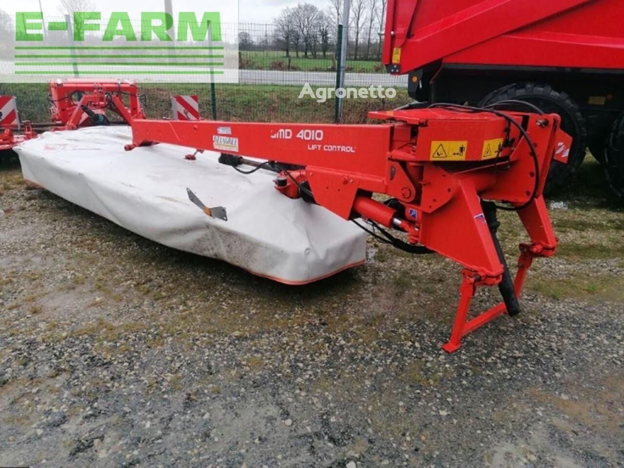 Kuhn gmd 4010 segadora rotativa