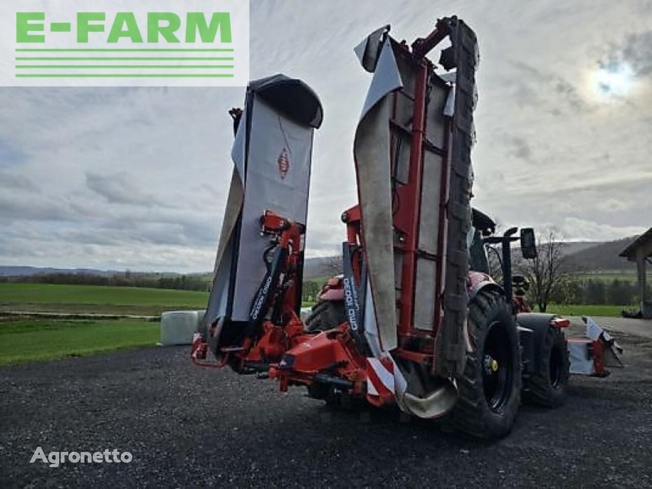 Kuhn gmd10030 et 3525 rotary mower