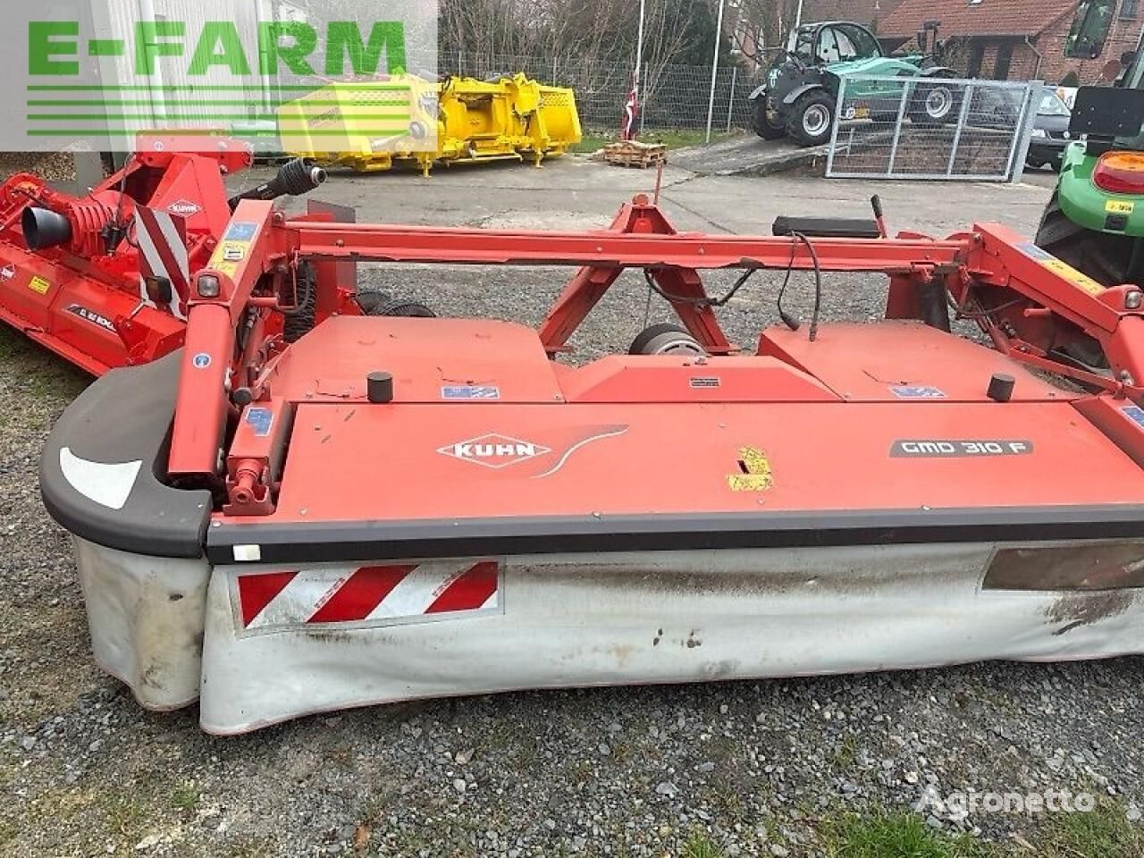 Kuhn gmd310f rotācijas pļaujmašīna