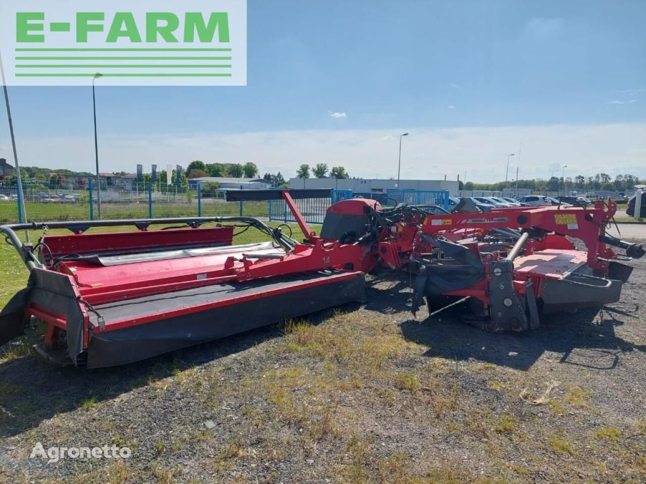 falciatrice rotativa Massey Ferguson combine dm 9114