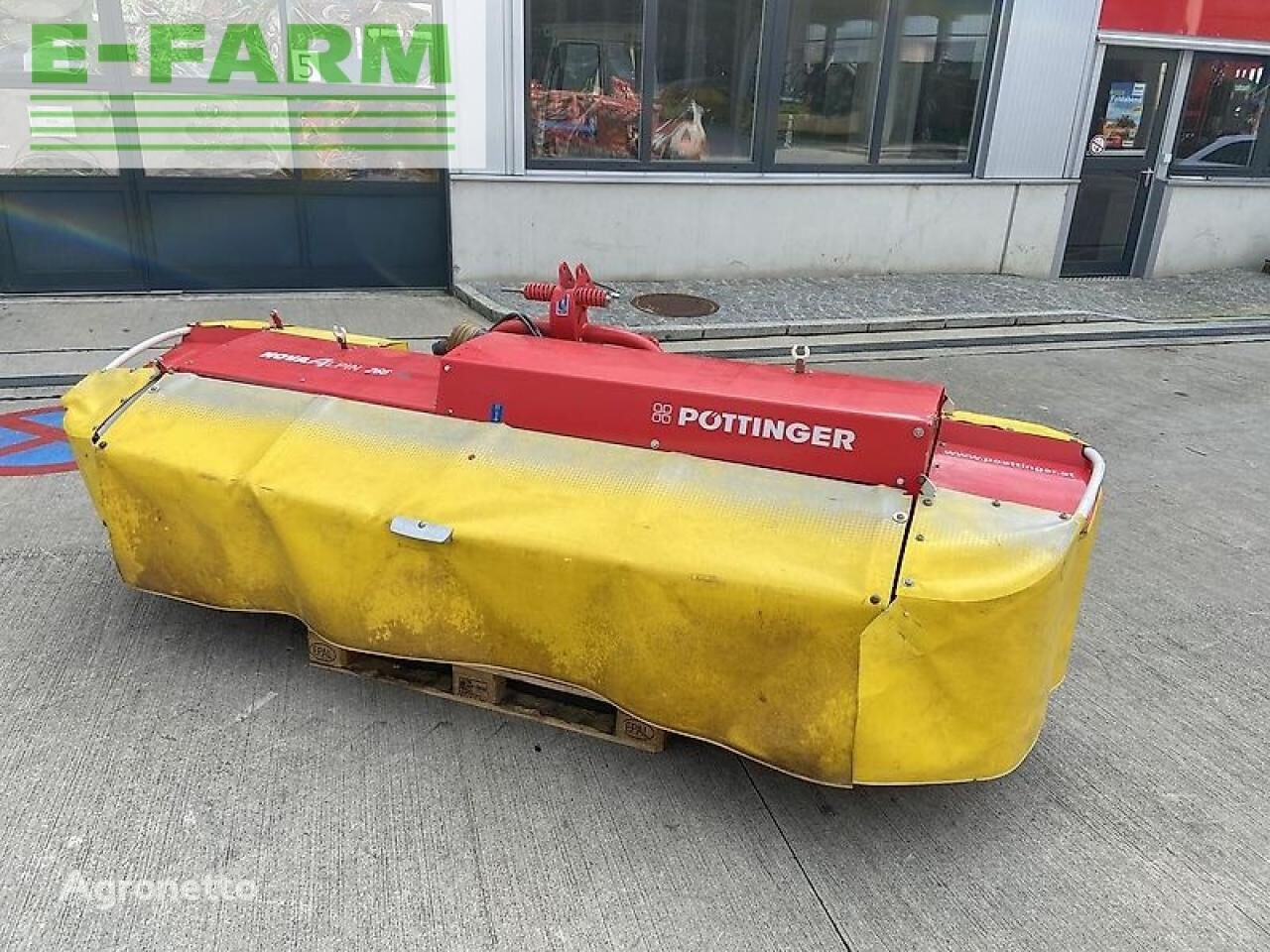 Pöttinger nova alpin 266 b rotary mower