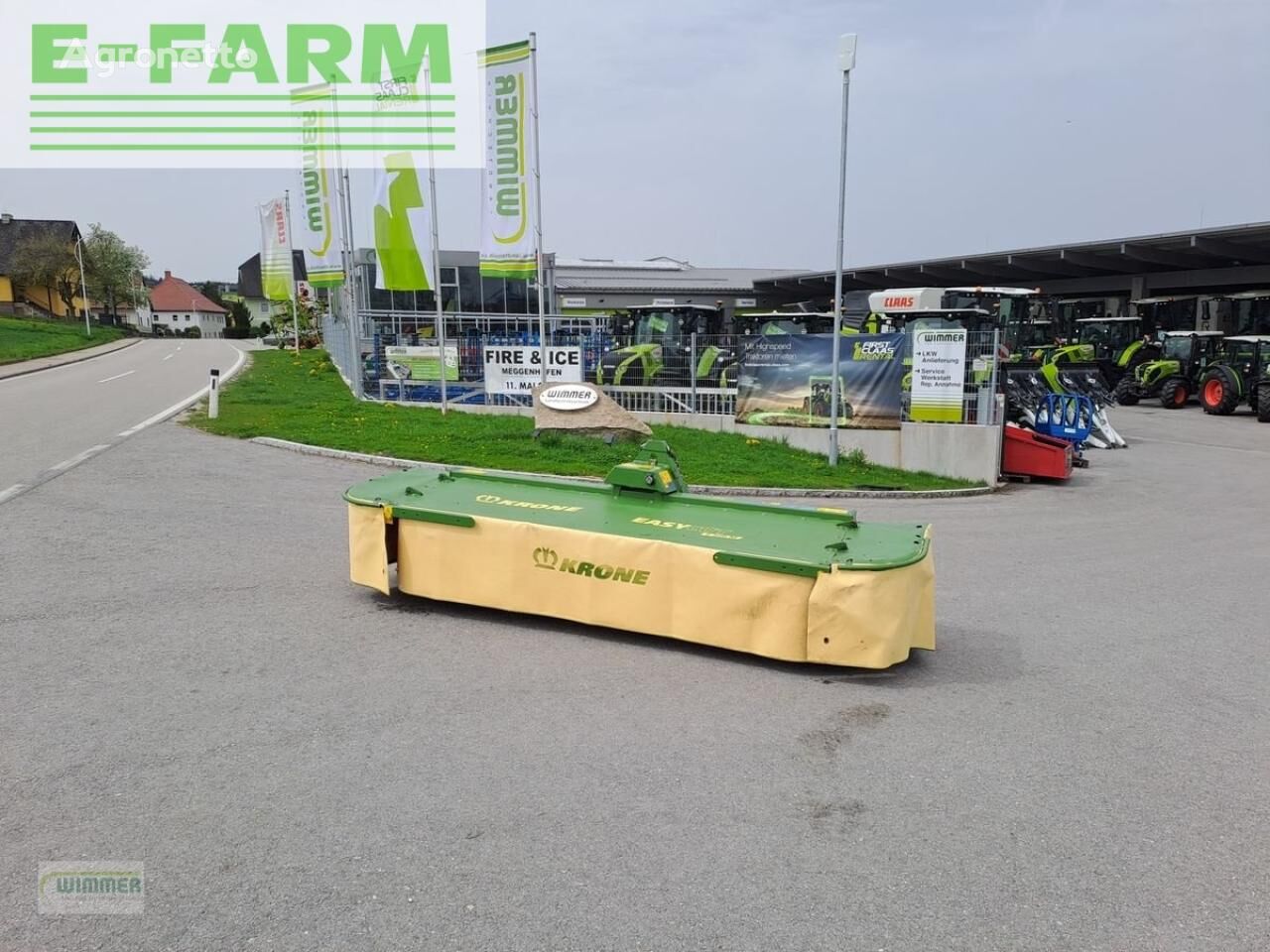 falciatrice rotativa krone easycut f 320 m