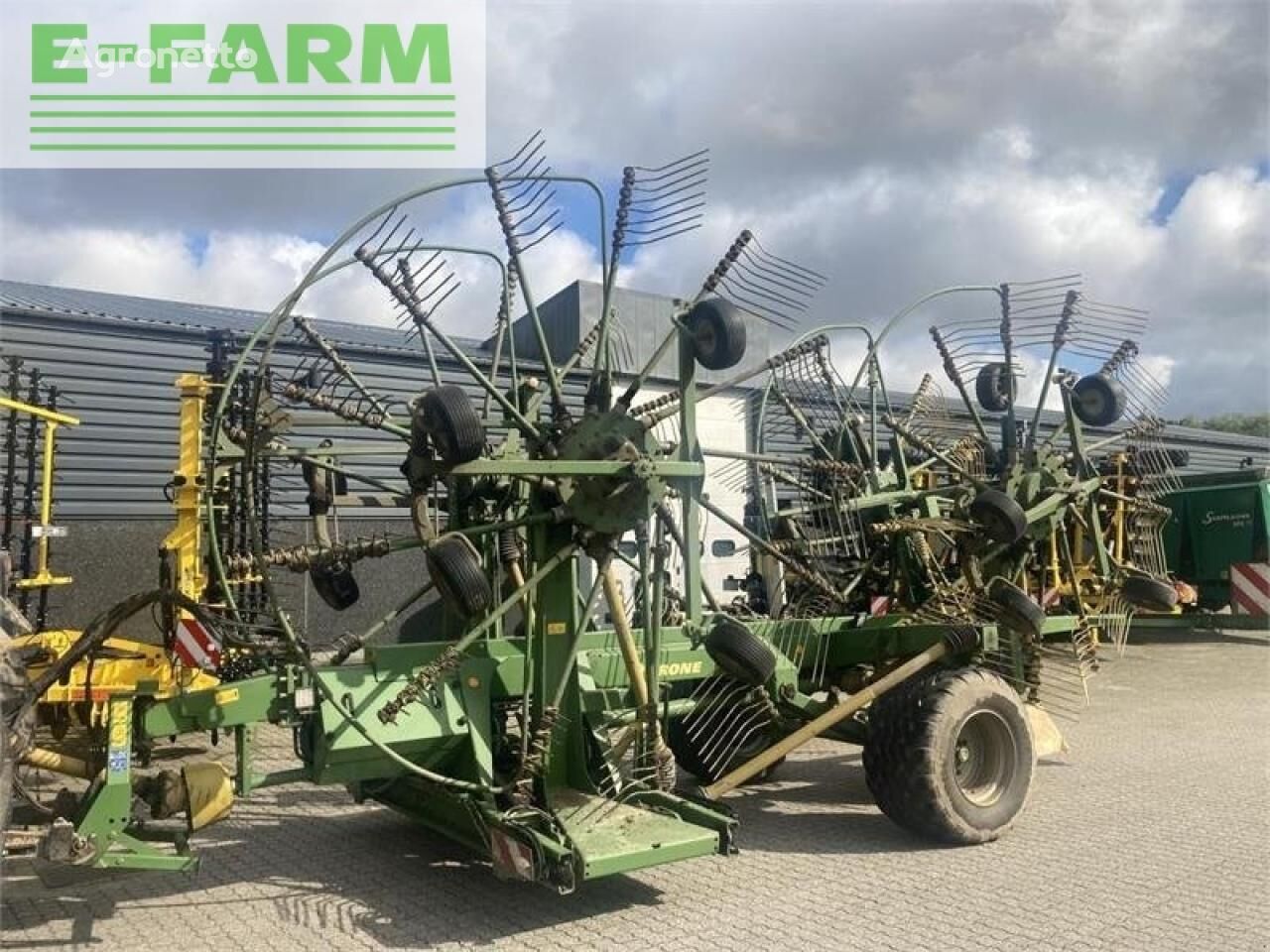 Krone swadro 1400 plus bantlı ot toplama makinesi