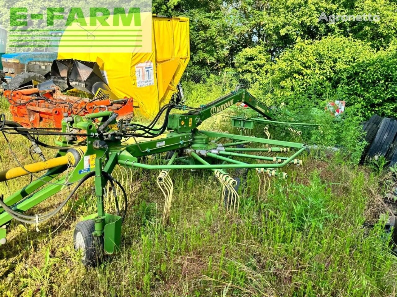 andaineur à tapis Krone swadro 710