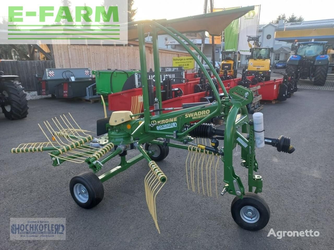 Krone swadro s350 highland hilerador de cinta