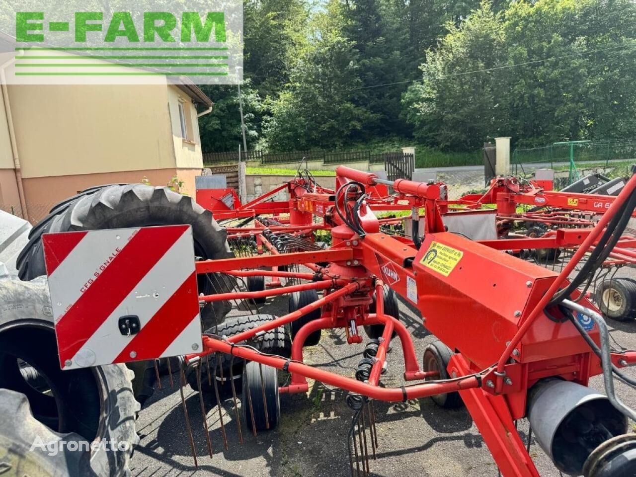 Kuhn ga6002 hay merger