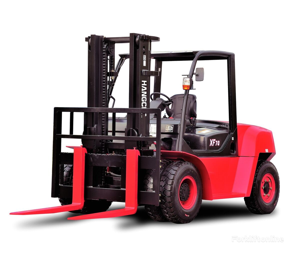 forklift untuk tugas berat Hangcha XF70D baru