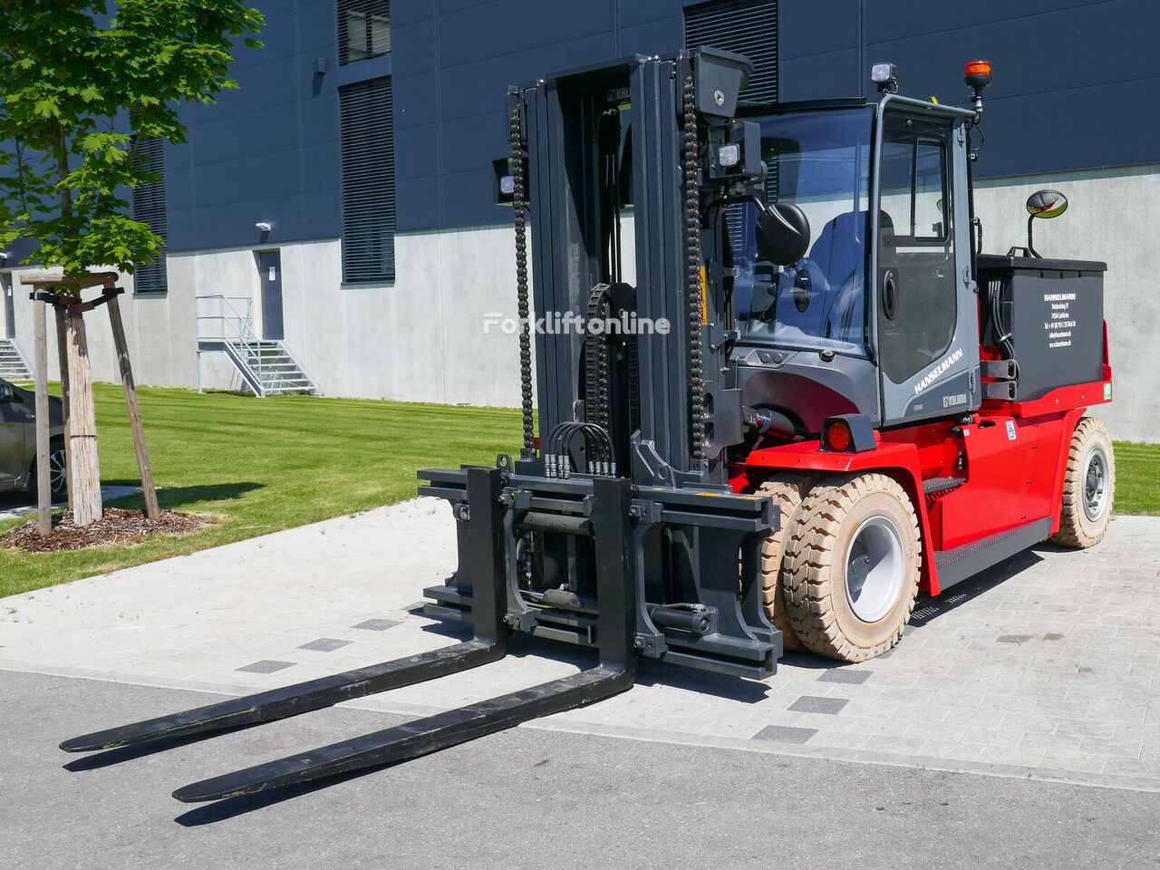 великотоннажний вилковий навантажувач Kalmar ECG 80-9