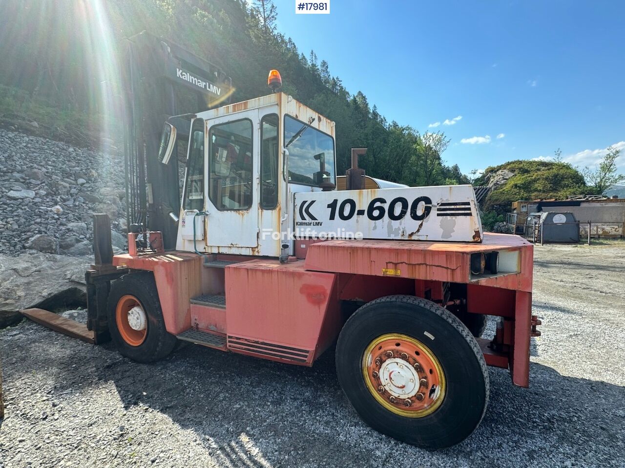 Kalmar LMV 10-600 high capacity forklift