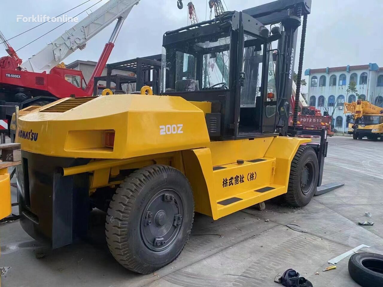 Carrello elevatore di grande tonnellaggio Komatsu FD200 20Ton - Forkliftonline