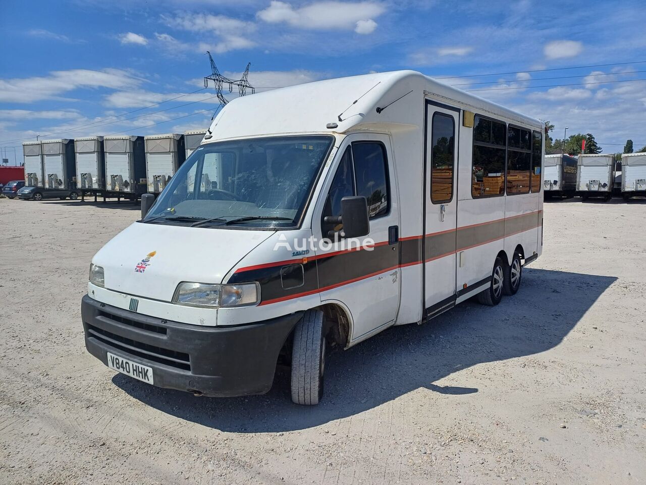 bus habitable FIAT Ducato 2.8.i.d.TD motorhome (RHD)