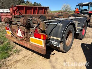 Anh&aelig;nger med wirehejs hook lift trailer
