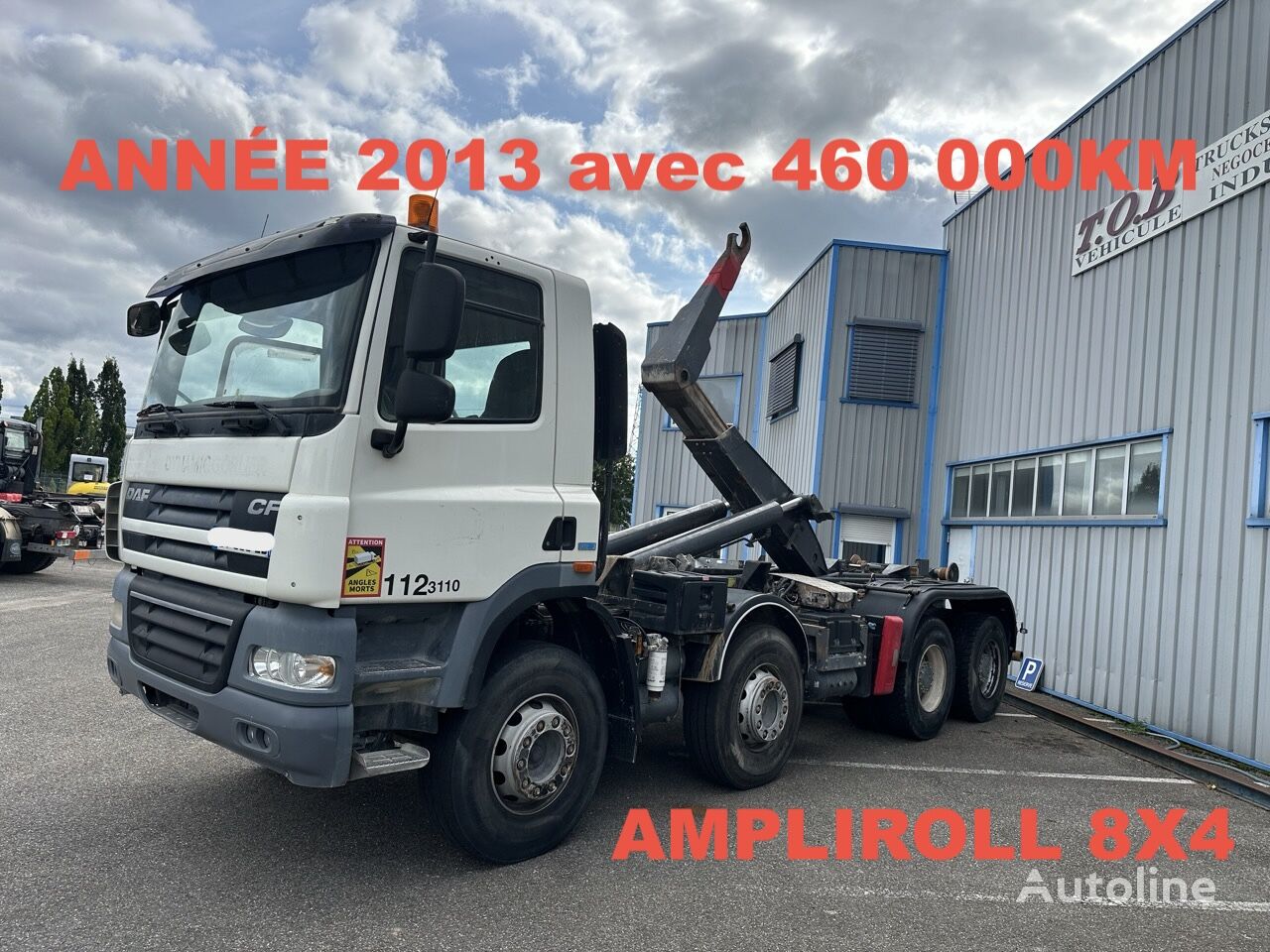 DAF ATE 420 CV hook lift truck