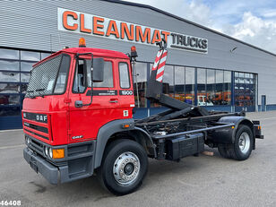 شاحنة ذات الخطاف DAF ATI 1900 Manual Full steel suspension Just 153.643 km!