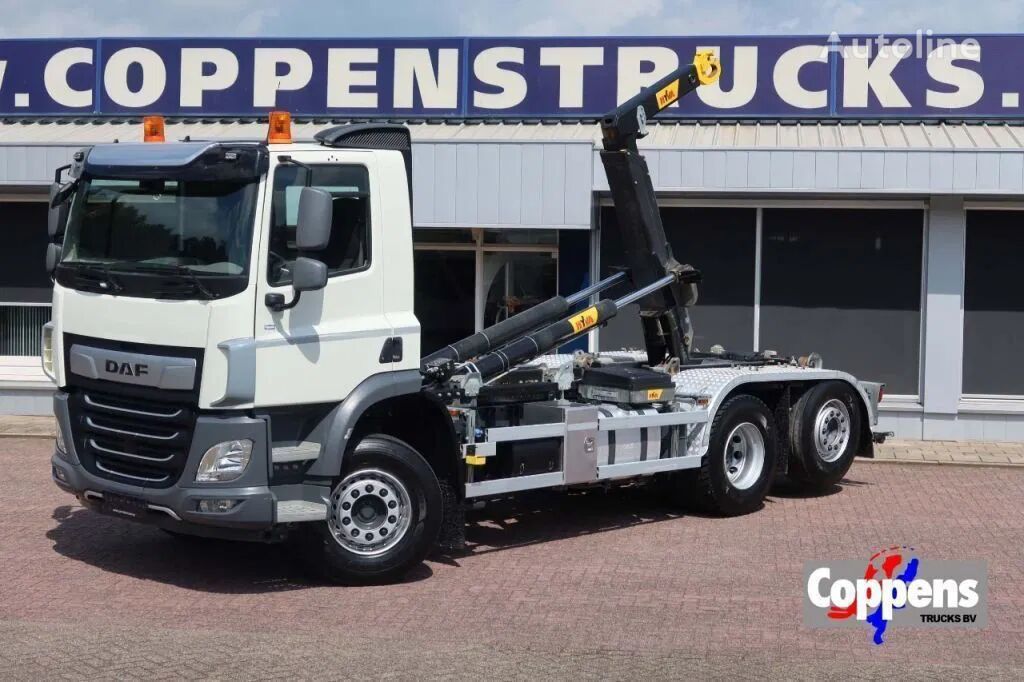 DAF CF 450 20 Tons Hyva 6x2 Euro 6 kravas automašīna pacēlājs ar āķi