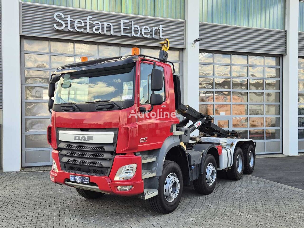 带挂钩升降式装卸车 DAF CF 460 FAD 8x4 Abrollkipper