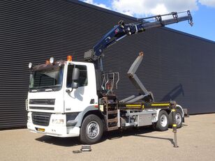 крюковой мультилифт DAF CF 85.360 / 6x2*4 / HIAB 21 t/m CRANE / VDL HOOKLIFT