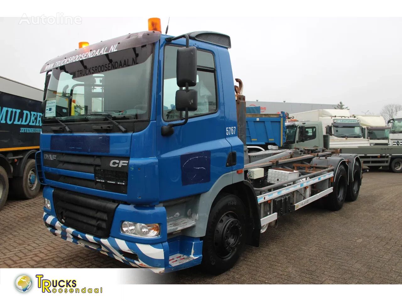 камион рол кипер DAF CF 85.380 + 6x2 + manual