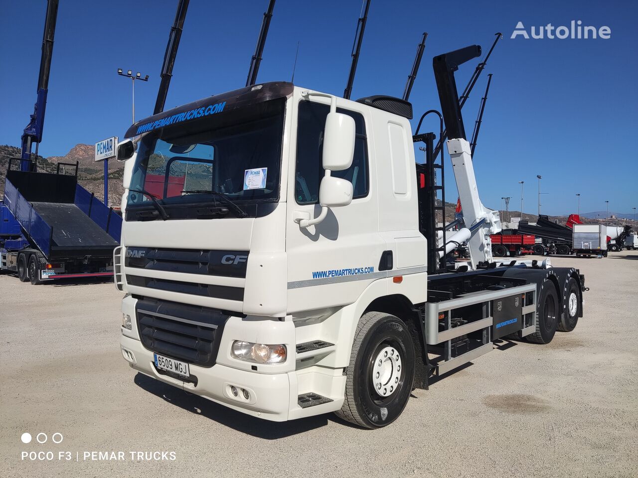 DAF CF 85.460  hook lift truck