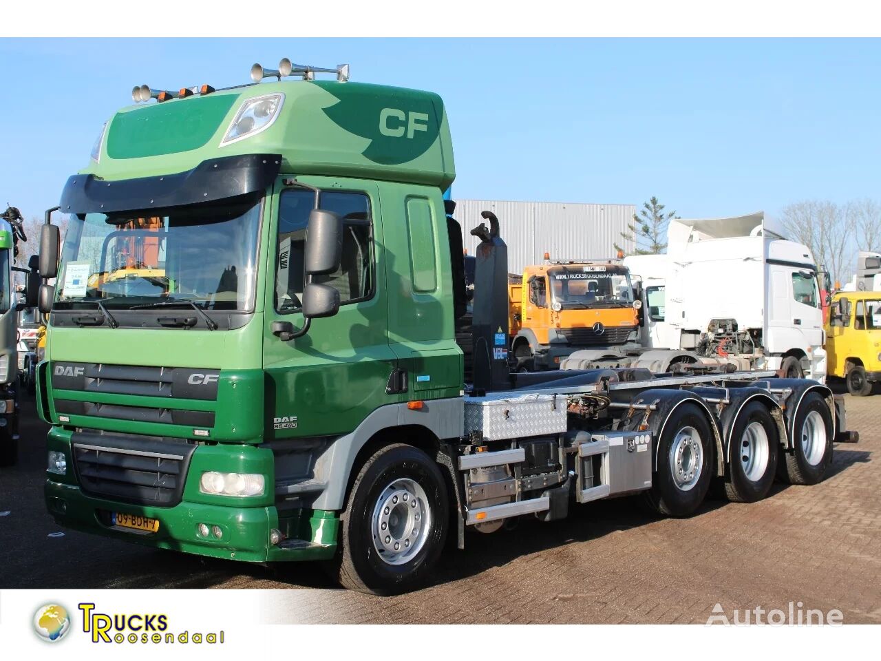 крюковой мультилифт DAF CF 85.460 + 30 TON VDL hook + euro 5